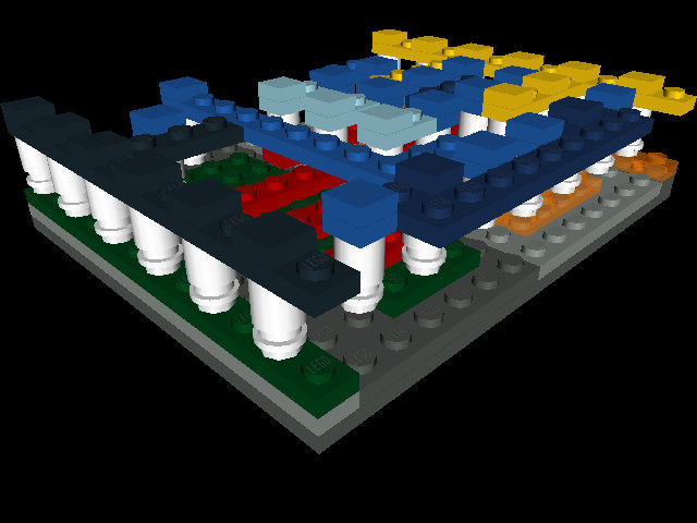 sg13g2_nand3b_1 Perspective